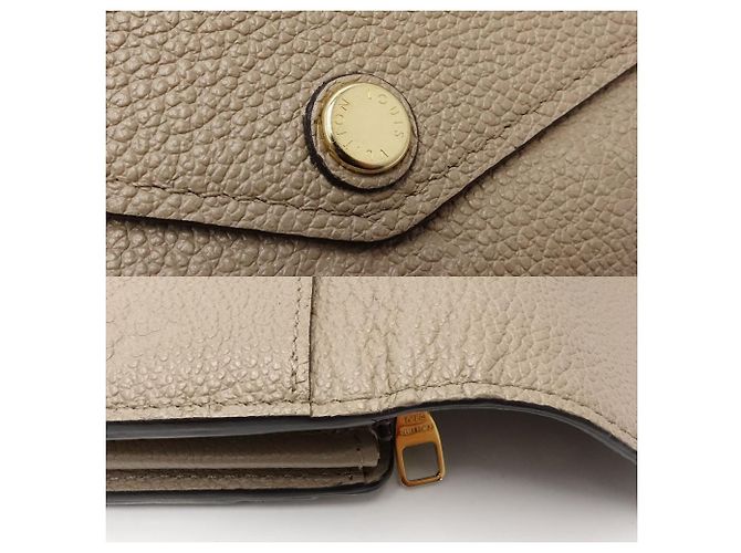 Langer Leder Geldbeutel Louis Vuitton M82256 Braun - Ansicht 4