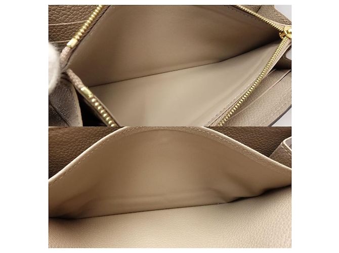 Langer Leder Geldbeutel Louis Vuitton M82256 Braun - Ansicht 8