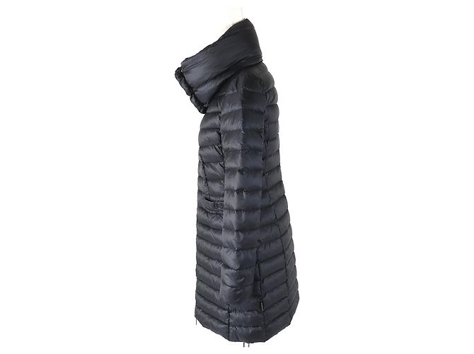 Chaqueta de plumas de nylon Moncler VERNDIS para mujeres Negro - vista 2