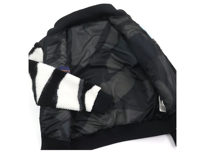 Fleece-Jacke mit Ice Pattern-Logo von Louis Vuitton L Mehrfarben - Ansicht 3