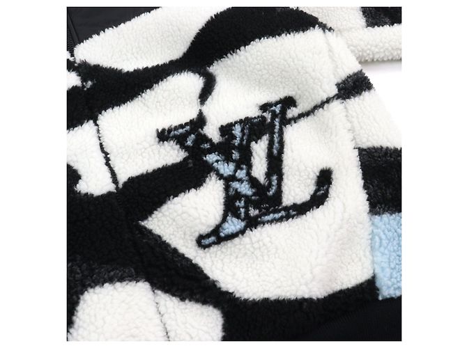 Fleece-Jacke mit Ice Pattern-Logo von Louis Vuitton L Mehrfarben - Ansicht 7