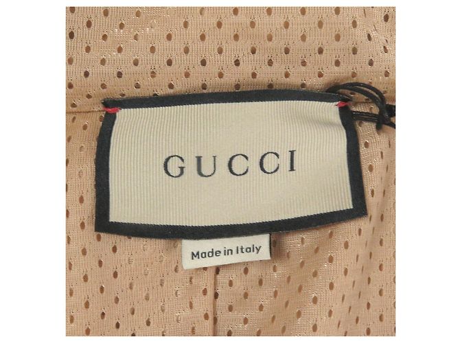 Gucci Nylon GG Zip Hoodie Jacke Beige M - Ansicht 7
