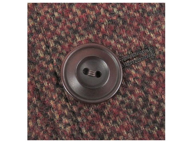 Abrigo de tweed marrón JUNYA WATANABE MAN COMME des GARCONS S Castaño - vista 5