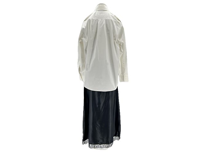 Vestido MM6 T.FR 38 Algodón Negro - vista 2