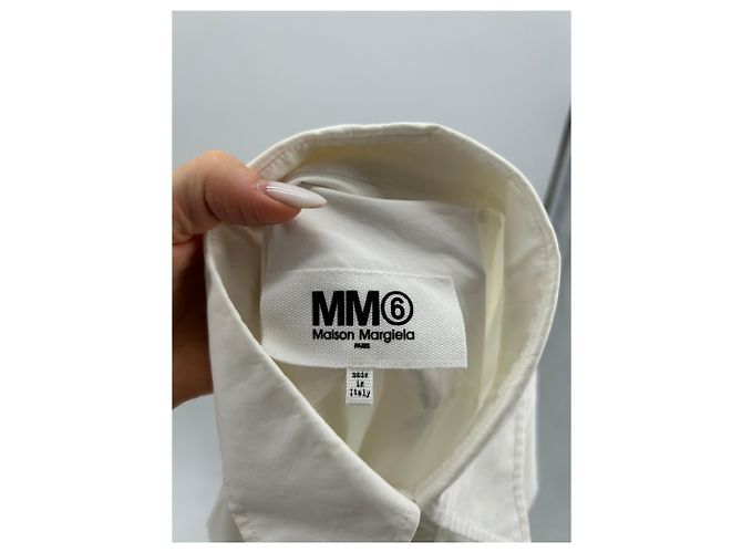 Vestido MM6 T.FR 38 Algodón Negro - vista 5