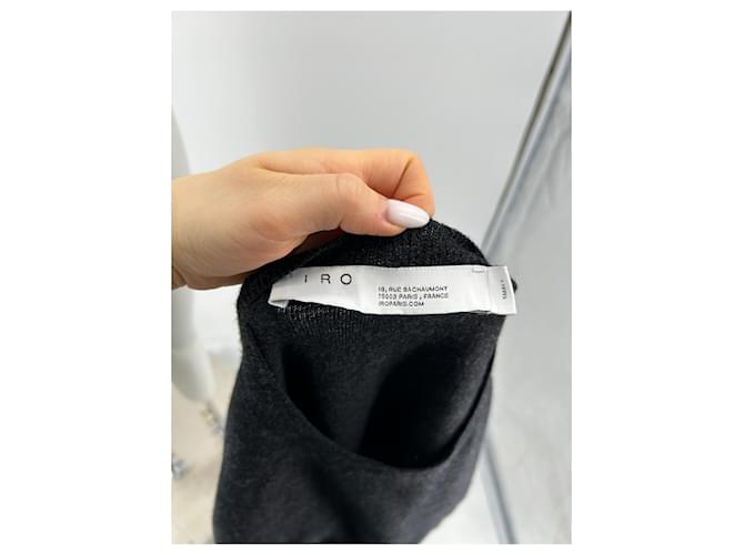 IRO Strickwaren T.International S Wolle Grau - Ansicht 5