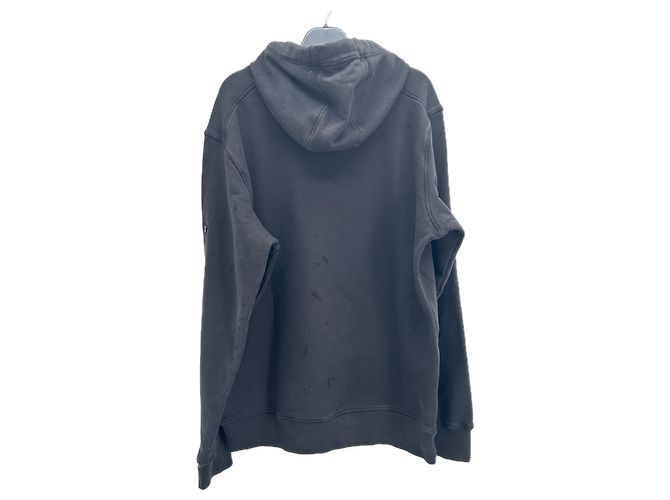 STONE ISLAND Malhas e moletons T.Internacional XL Algodão Preto - vista 2