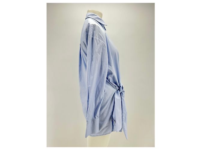 VICTORIA, VICTORIA BECKHAM Tops T.FR 38 Algodón Azul - vista 3