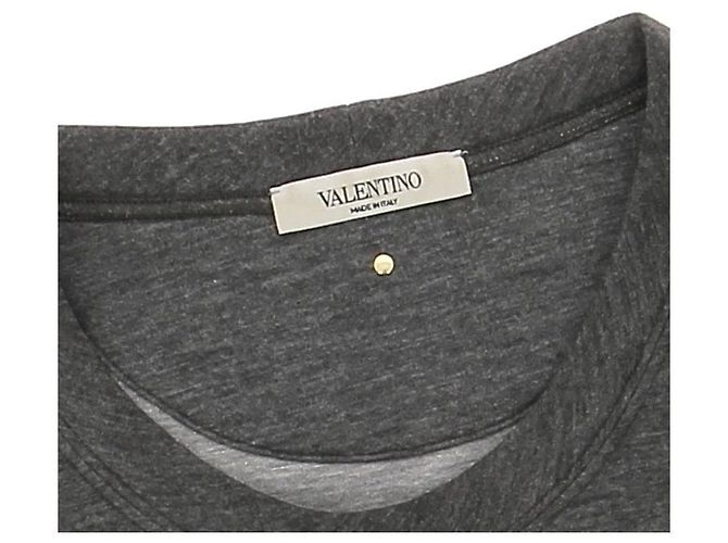 VALENTINO GARAVANI Malhas e moletons T.Internacional M Viscose Cinza - vista 5