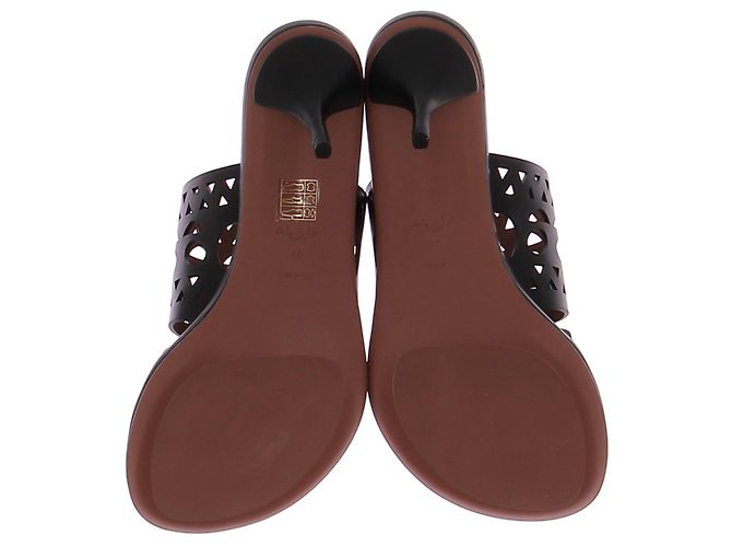 Alaïa Mule e zoccoli ALAIA T.EU 40 Pelle - vista 7