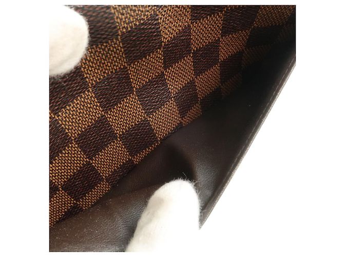 Louis Vuitton Damier Canvas Sarah Wallet N63209 Brown - view 11