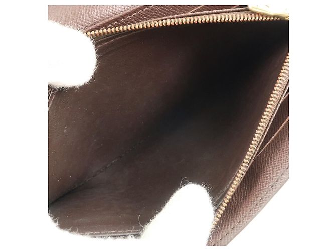 Louis Vuitton Damier Canvas Sarah Wallet N63209 Brown - view 8