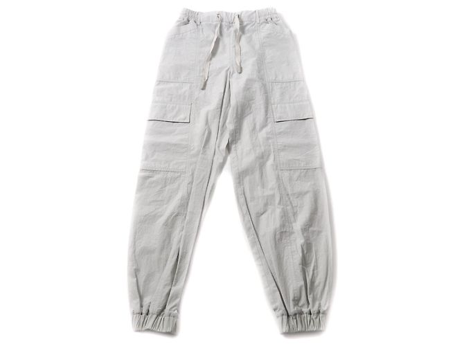 Pantalones cargo de algodón para mujeres MONCLER Gris - vista 2