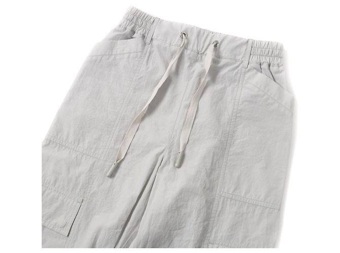 Pantalones cargo de algodón para mujeres MONCLER Gris - vista 3
