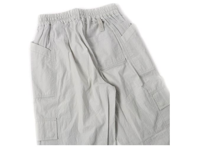 Pantalones cargo de algodón para mujeres MONCLER Gris - vista 4