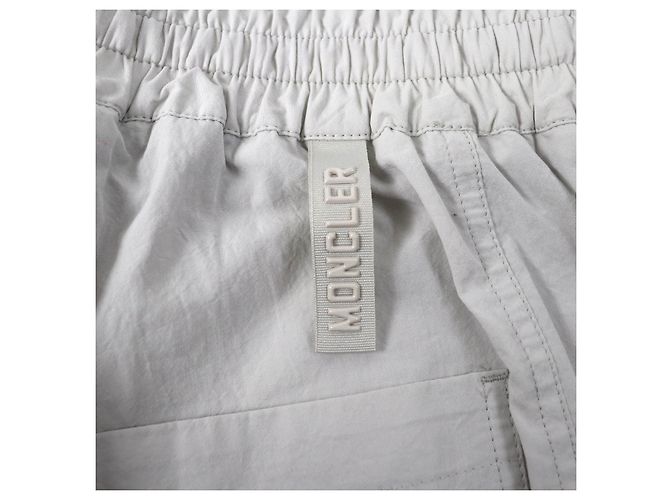 Pantalones cargo de algodón para mujeres MONCLER Gris - vista 6