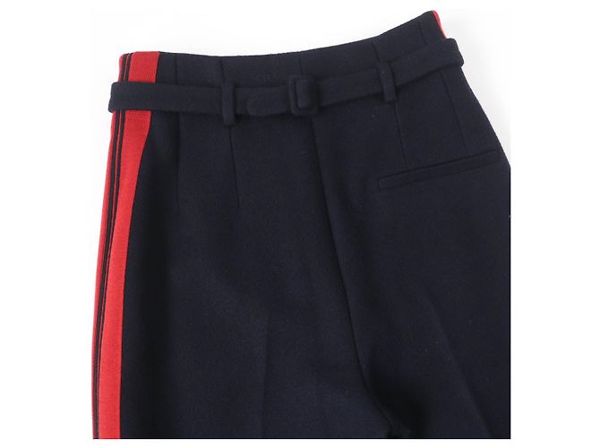 Hermès Pantalones Sideline de Cachemira Hermes para Mujeres Azul marino - vista 5