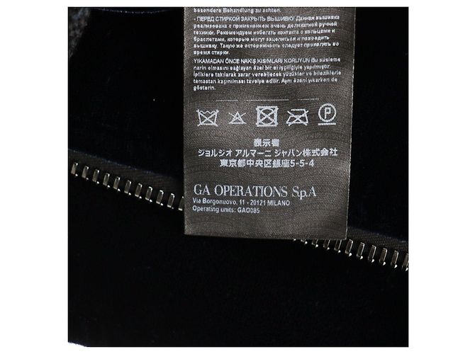 Casaco com capuz de lã virgem Giorgio Armani XL - vista 15