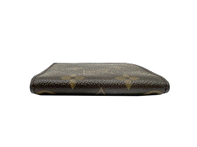Tarjetero marrón Monogram Louis Vuitton Castaño Monograma - vista 3