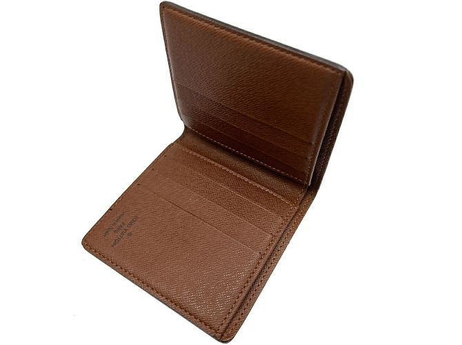 Tarjetero marrón Monogram Louis Vuitton Castaño Monograma - vista 4
