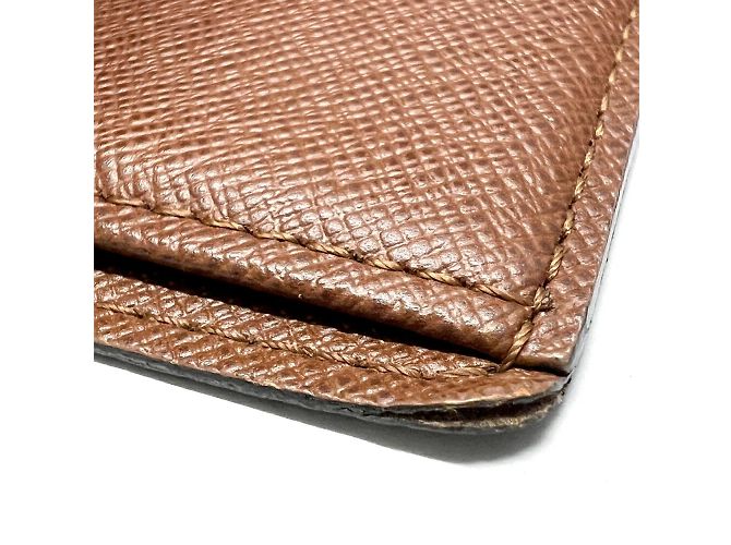 Tarjetero marrón Monogram Louis Vuitton Castaño Monograma - vista 7