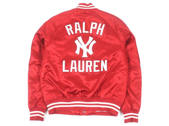 Autre Marque POLO RALPH LAUREN MLB Yankees Jacke Rot M - Ansicht 2
