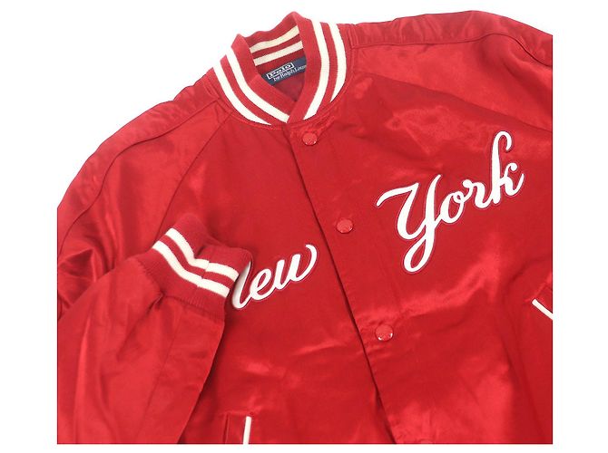 Autre Marque POLO RALPH LAUREN MLB Yankees Jacke Rot M - Ansicht 3