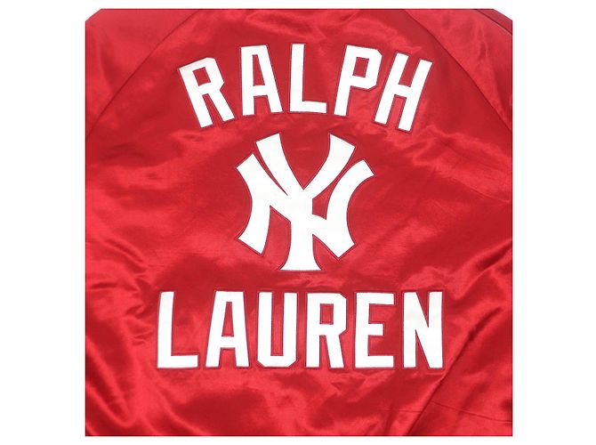 Autre Marque POLO RALPH LAUREN MLB Yankees Jacke Rot M - Ansicht 5