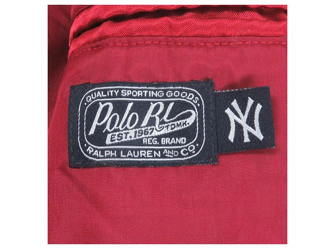 Autre Marque POLO RALPH LAUREN MLB Yankees Jacke Rot M - Ansicht 8