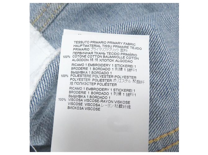 Giacca di jeans blu indaco Dsquared2 Dan - vista 9
