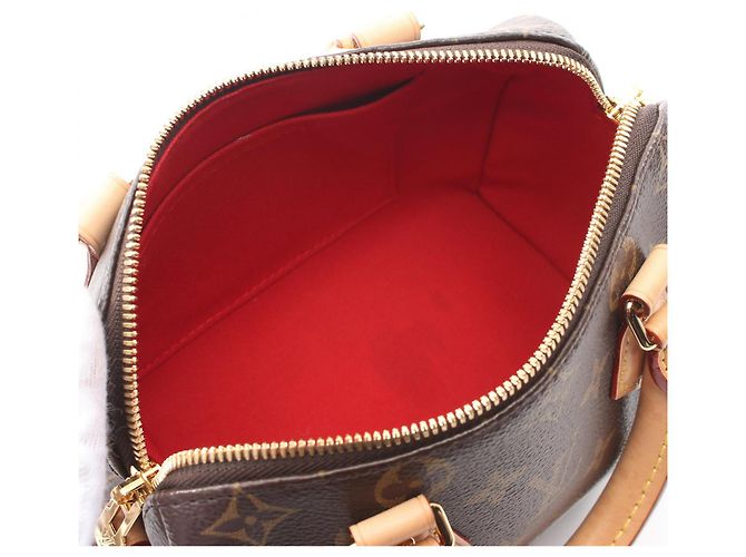 Sac à main Louis Vuitton Speedy Bandoulière 20 M46222 Marron - vue 3