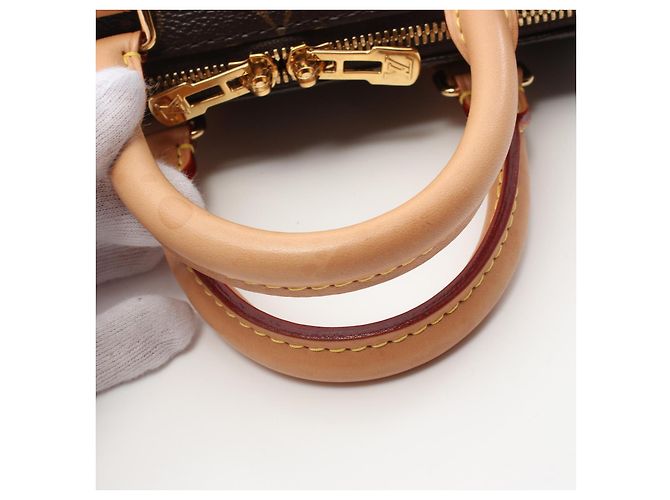 Sac à main Louis Vuitton Speedy Bandoulière 20 M46222 Marron - vue 7