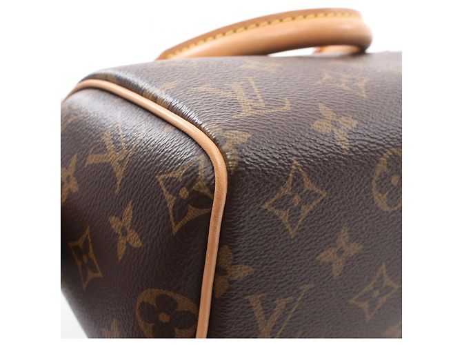 Sac à main Louis Vuitton Speedy Bandoulière 20 M46222 Marron - vue 9