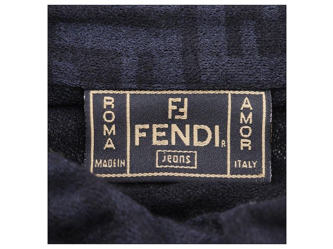 Fendi Woll-Zucca Langarmhemd - Ansicht 6
