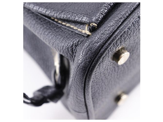 Bulgari Borsa a mano Bvlgari in pelle Maxi Letter 2WAY Nero - vista 4