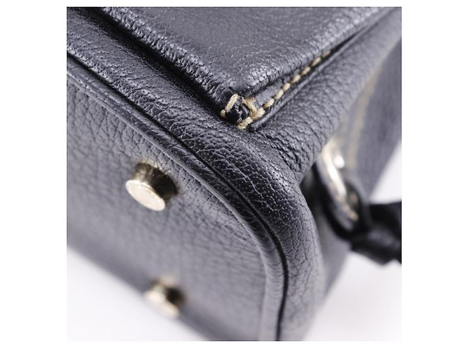 Bulgari Borsa a mano Bvlgari in pelle Maxi Letter 2WAY Nero - vista 5