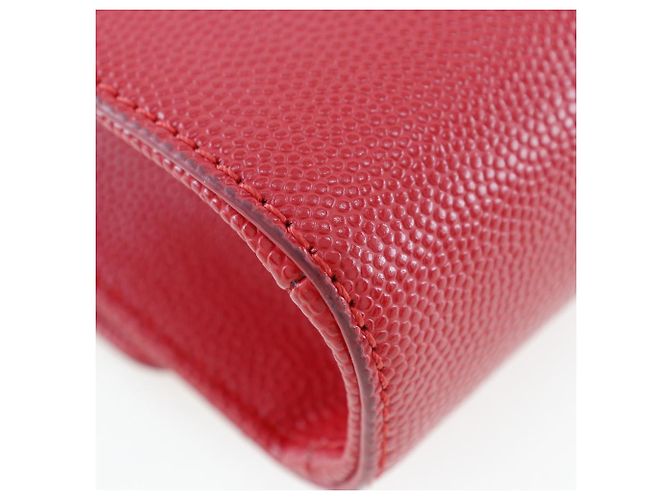 Autre Marque Borsa a spalla in pelle Mario Valentino 2WAY Clutch Rossa Rosso - vista 4