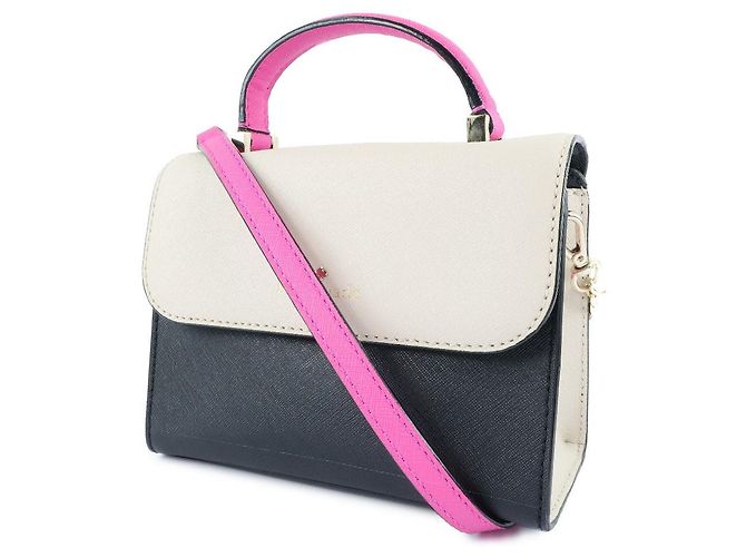 Borsa a spalla in pelle 2WAY Kate Spade PXRU6191 Rosa - vista 2