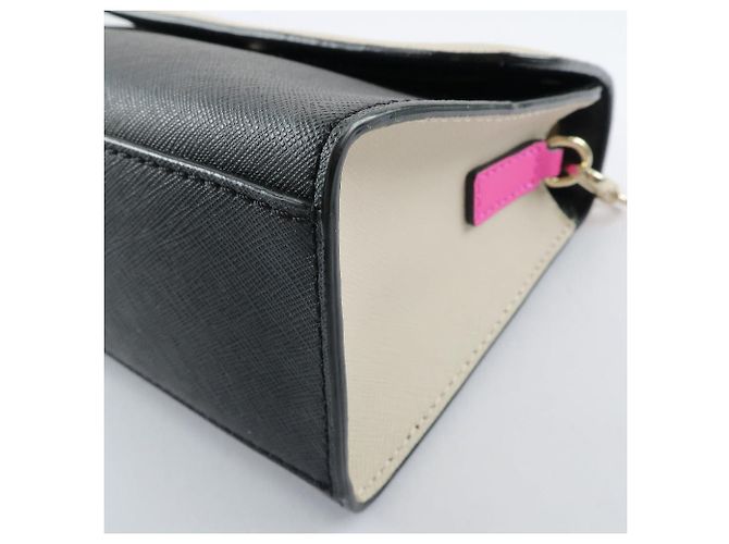 Borsa a spalla in pelle 2WAY Kate Spade PXRU6191 Rosa - vista 5
