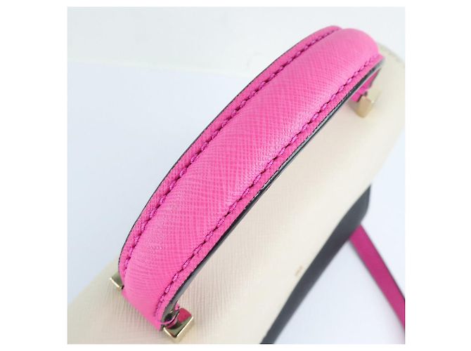 Borsa a spalla in pelle 2WAY Kate Spade PXRU6191 Rosa - vista 6