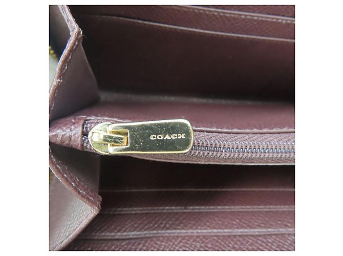 USED COACH Leather Wallet F22712 - view 17