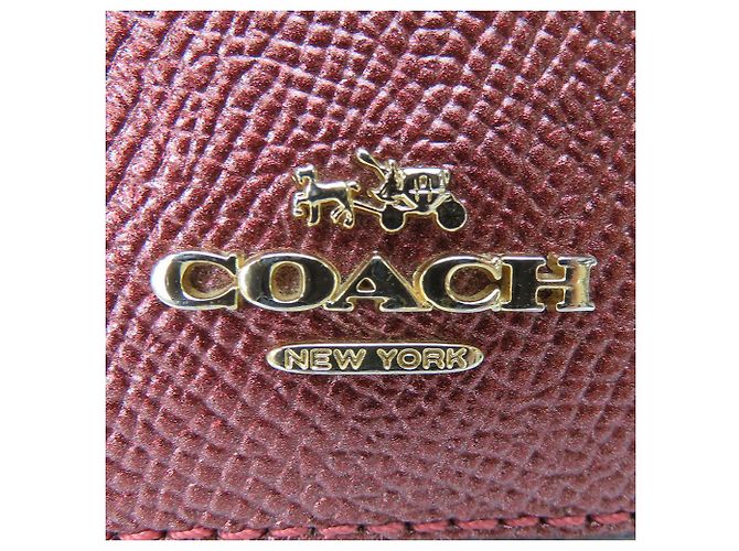 USED COACH Leather Wallet F22712 - view 4