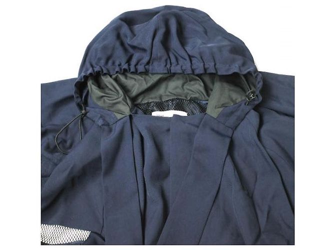 Autre Marque Vestido con capucha de acetato TOGA Marino Azul marino - vista 4