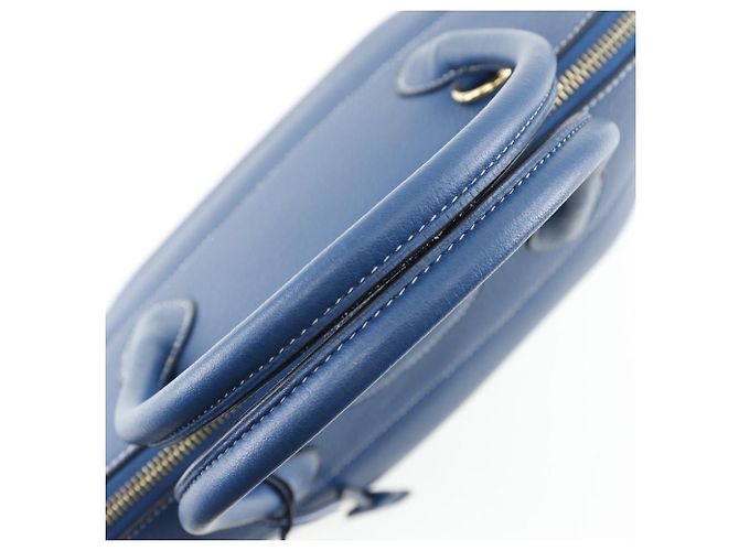 Hermès Borsa Hermes Bolide 37 in pelle Clémence blu - vista 5