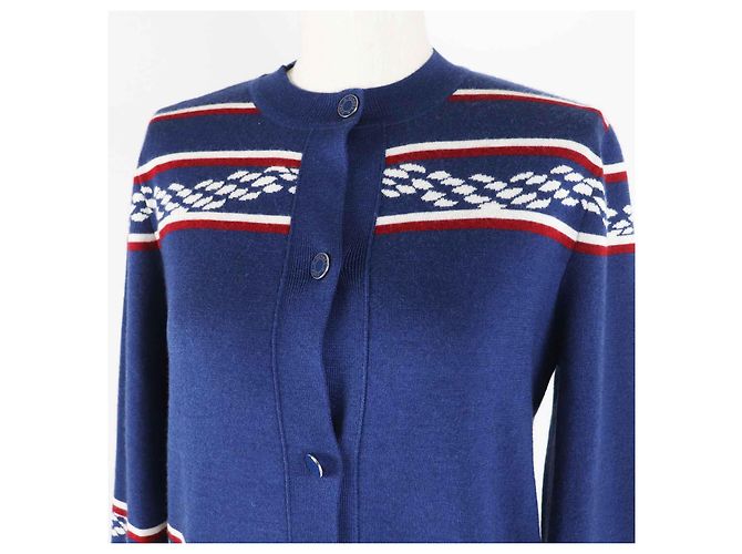 Hermès Cardigã de cashmere e seda Hermes para mulheres - vista 2