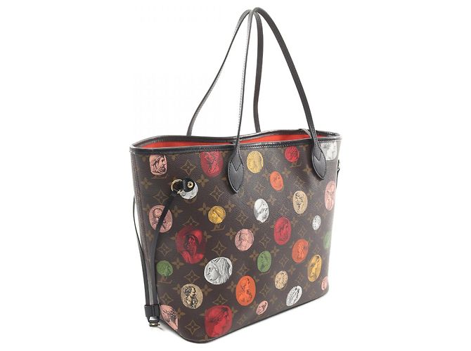 Sac tote Louis Vuitton Neverfull MM M45923 Marron - vue 2