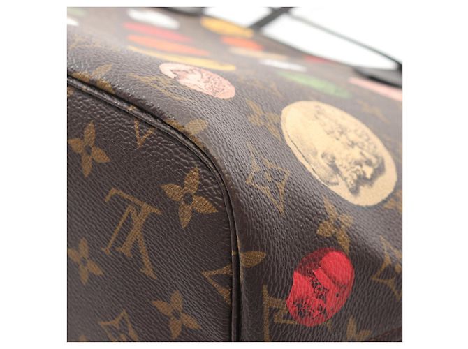 Sac tote Louis Vuitton Neverfull MM M45923 Marron - vue 5