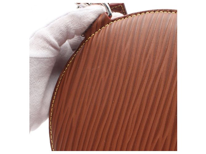 Louis Vuitton Epi Leather Soft Polochon Handbag M23092 Brown - view 8