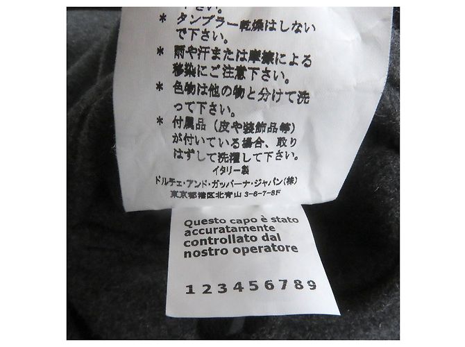 Casaco com capuz de lã, nylon e pele Dolce & Gabbana Marrom - vista 10