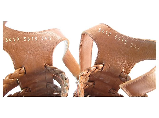 Gianvito Rossi sandali con tacco Marrone - vista 10